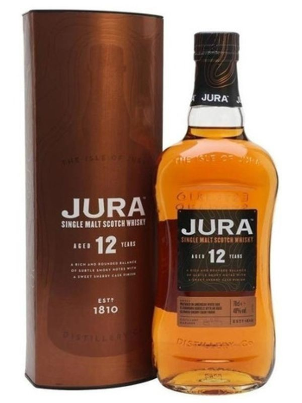 WHISKY ISLE OF JURA 12 AÑOS SINGLE MALT 700 ML - Imagen principal