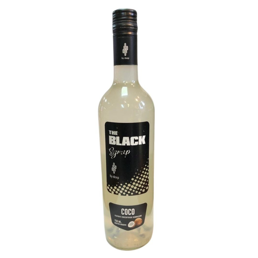 Syrup de coco the black 750 ml