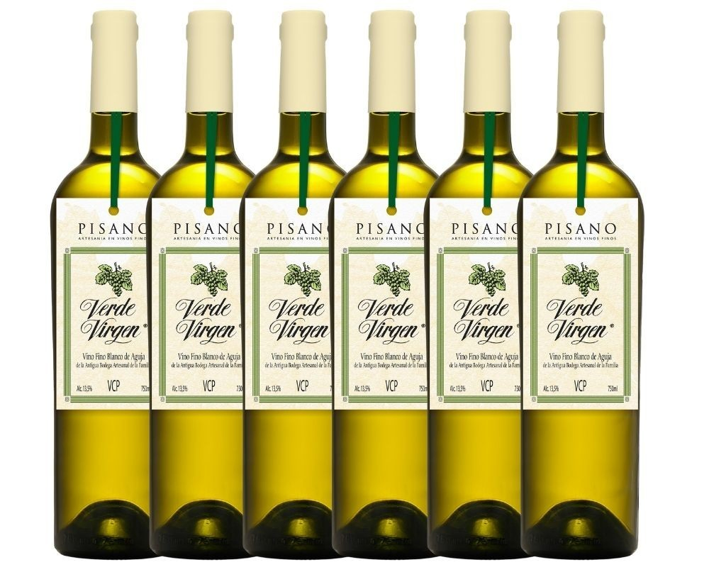 Vino pisano verde virgen promo x 6 - Imagen principal