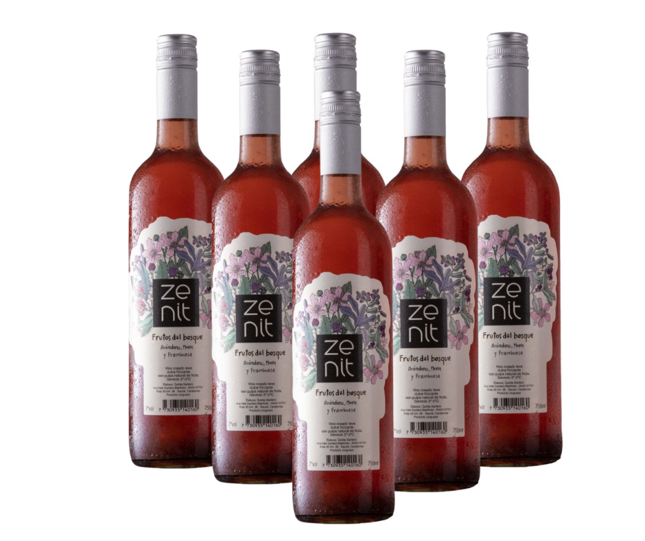 VINO ZENIT FRUTOS ROJOS PROMO X 6