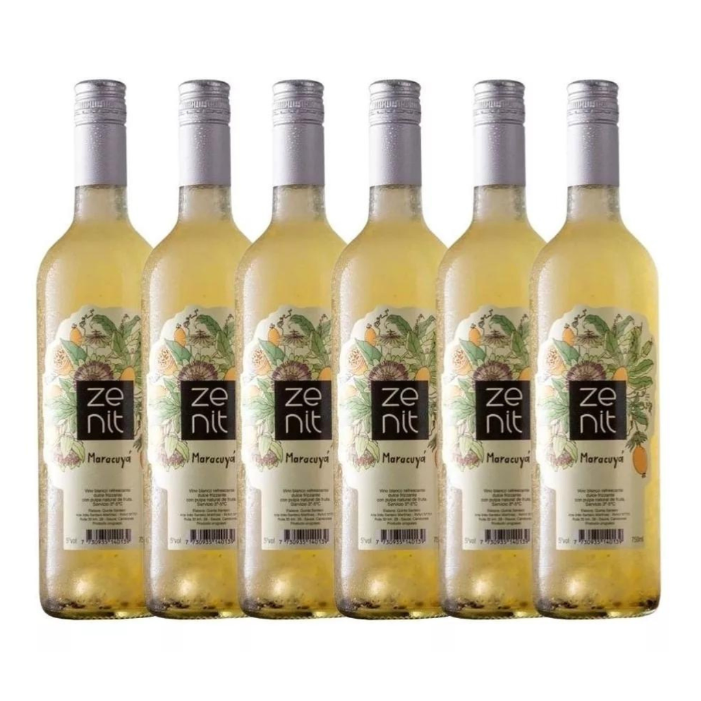 Vino zenit maracuya promo x 6
