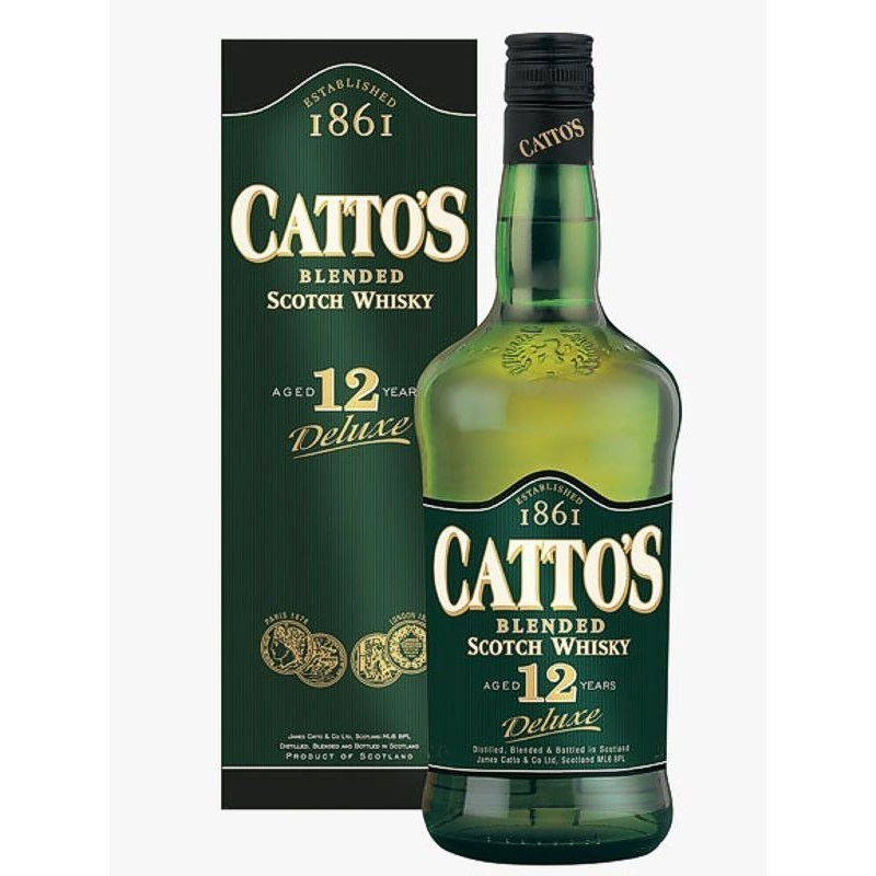 Whisky cattos 12 años 750 ml