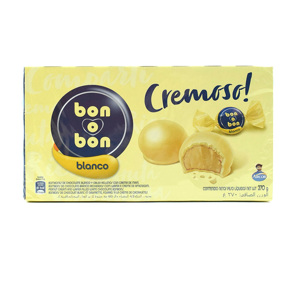 Bombonera bon o bon blanco18 unidades