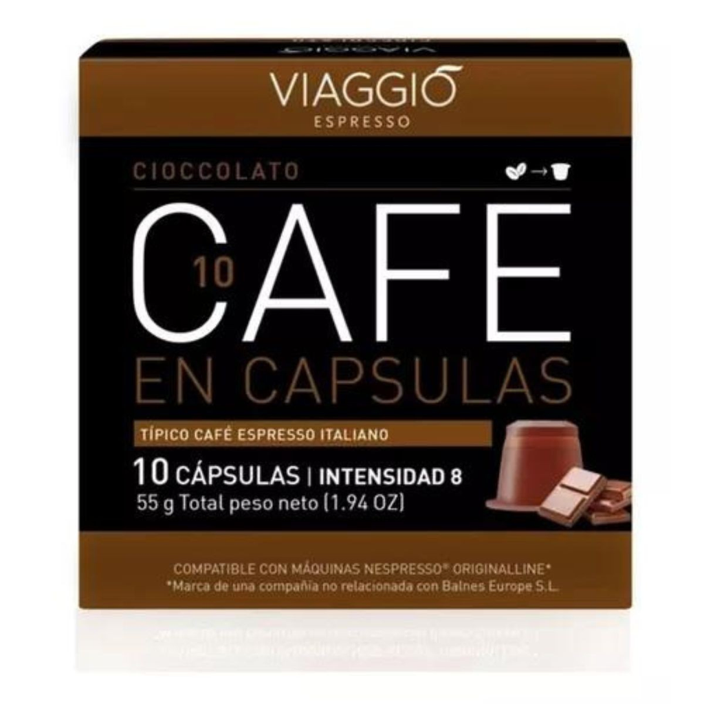 CAPSULAS VIAGGIO CIOCCOLATO 10 UNI - Imagen principal