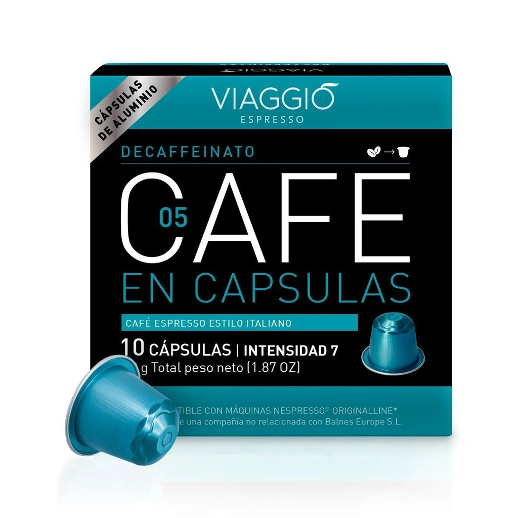 CAPSULAS VIAGGIO DECAFFEINATO 10 UNI - Imagen principal