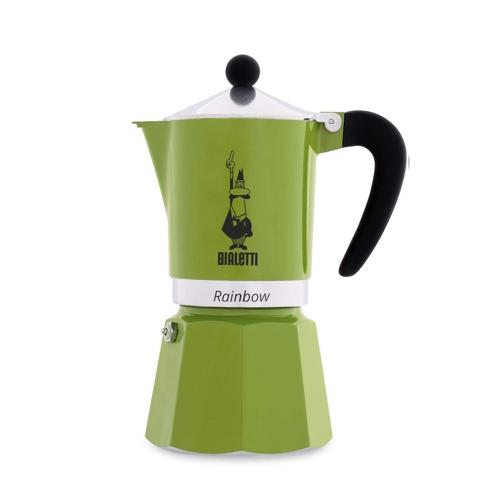 CAFETERA BIALETTI RAINBOW GREEN 6 TAZAS