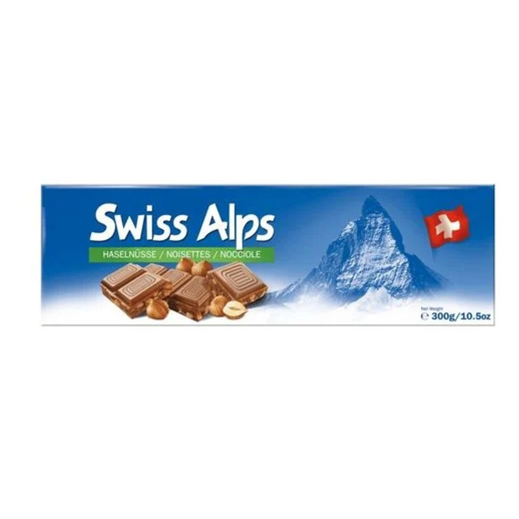 TABLETA SWISS ALPS HAZELNUTS 300 GR - Imagen principal