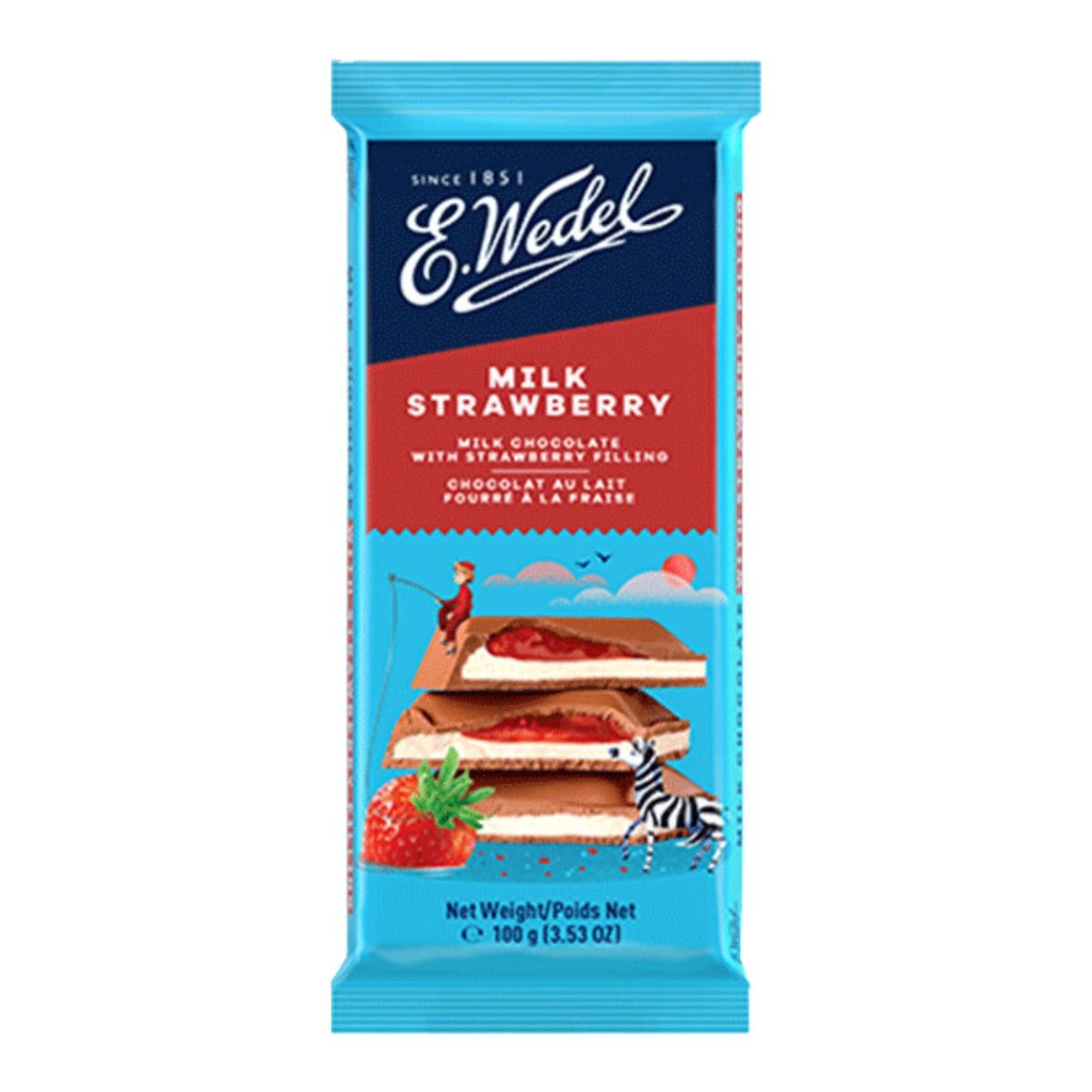 TABLETA E WEDEL MILK STRAWBERRY 100 GR - Imagen principal
