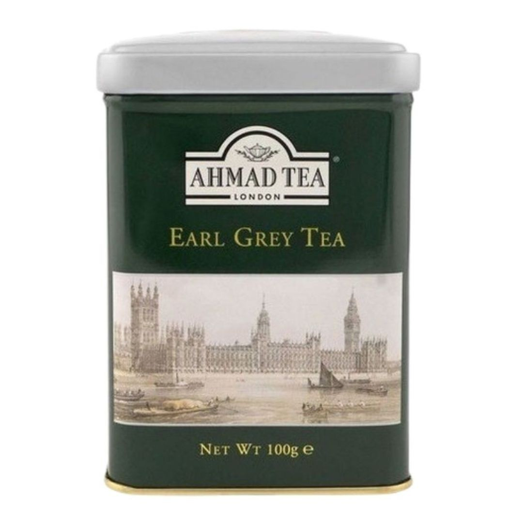 Te ahmad caddy earl grey lata 100 gr