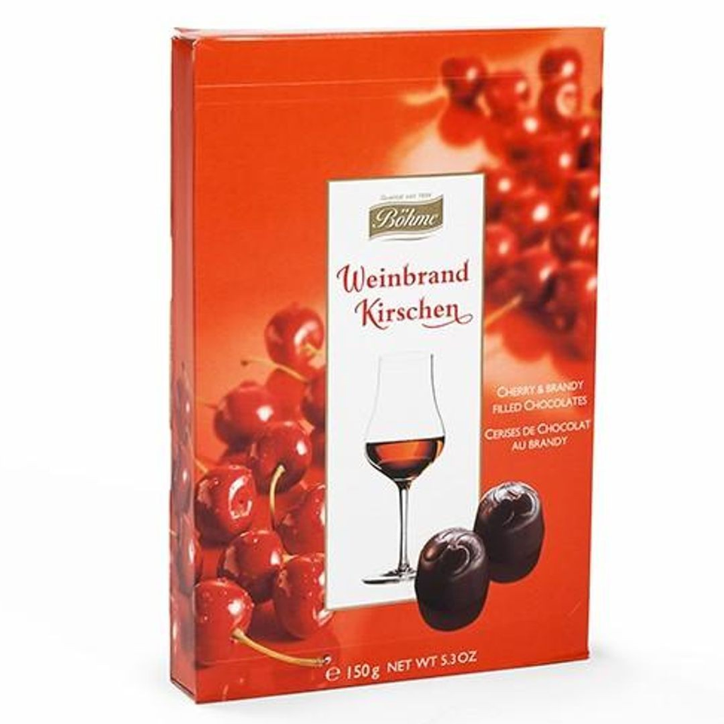Bombonera bohme cerezas al cognac 150 gr