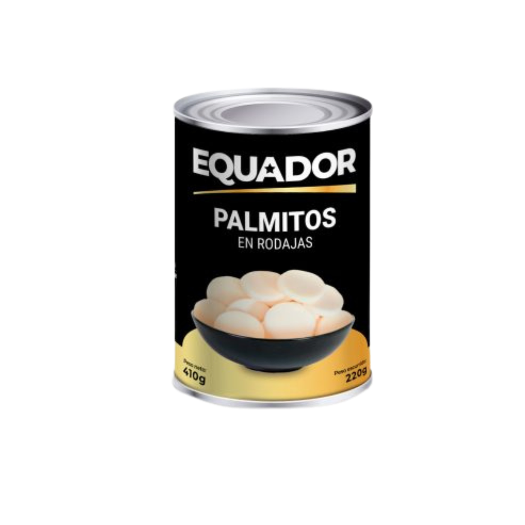 Palmitos equador rodajas 410 gr - Imagen principal