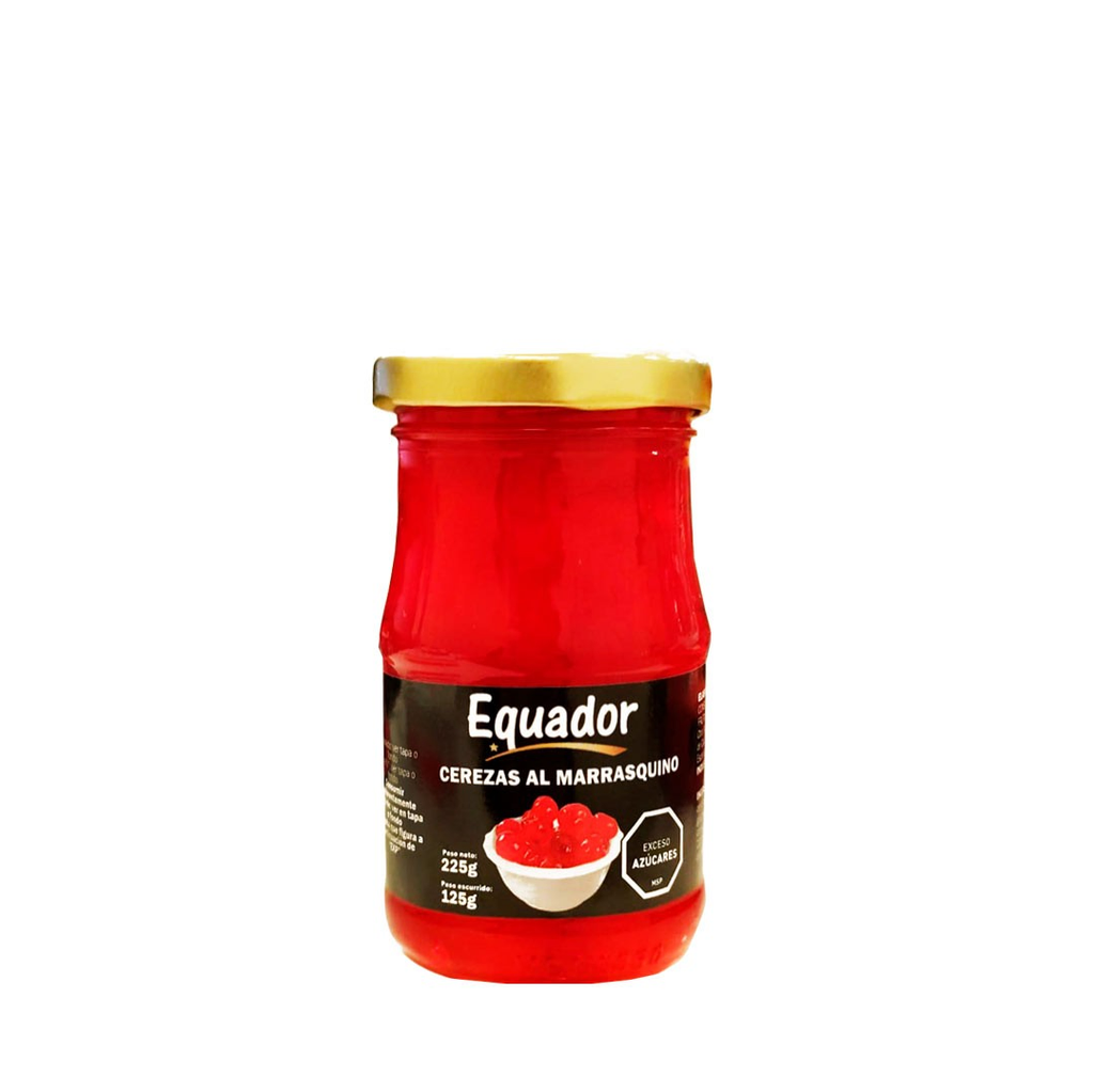 CEREZAS EQUADOR AL MARRASQUINO 225 GR - Imagen principal