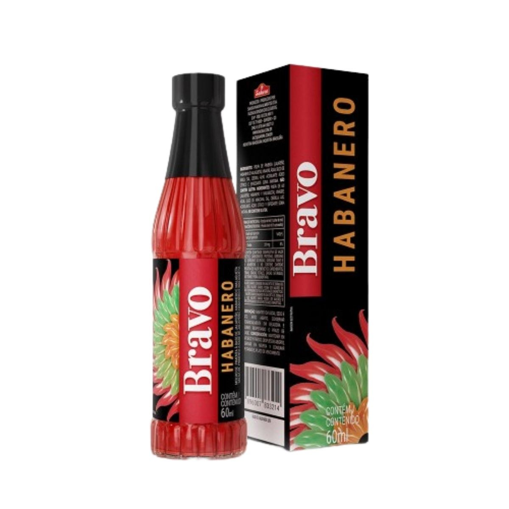 SALSA PICANTE BRAVO HABANERO 60 ML - Imagen principal