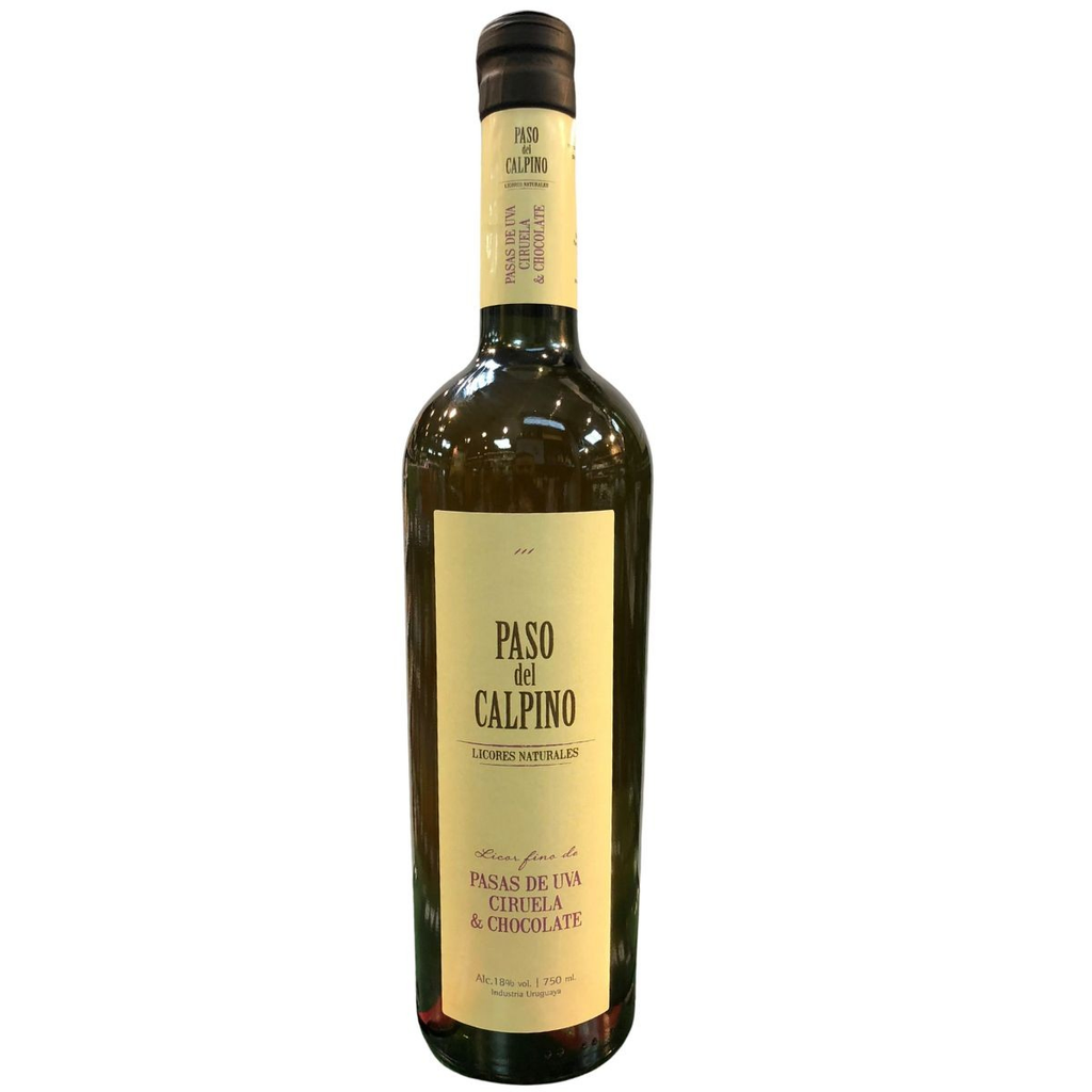 LICOR DE CIRUELA Y CHOCOLATE PASO DEL CALPINO 750 ML