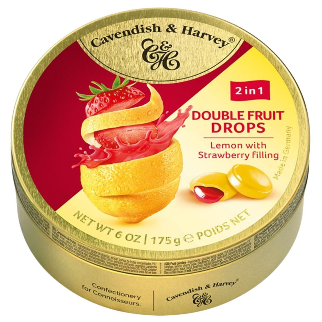 Caramelos c y h limon y frutilla 175 gr