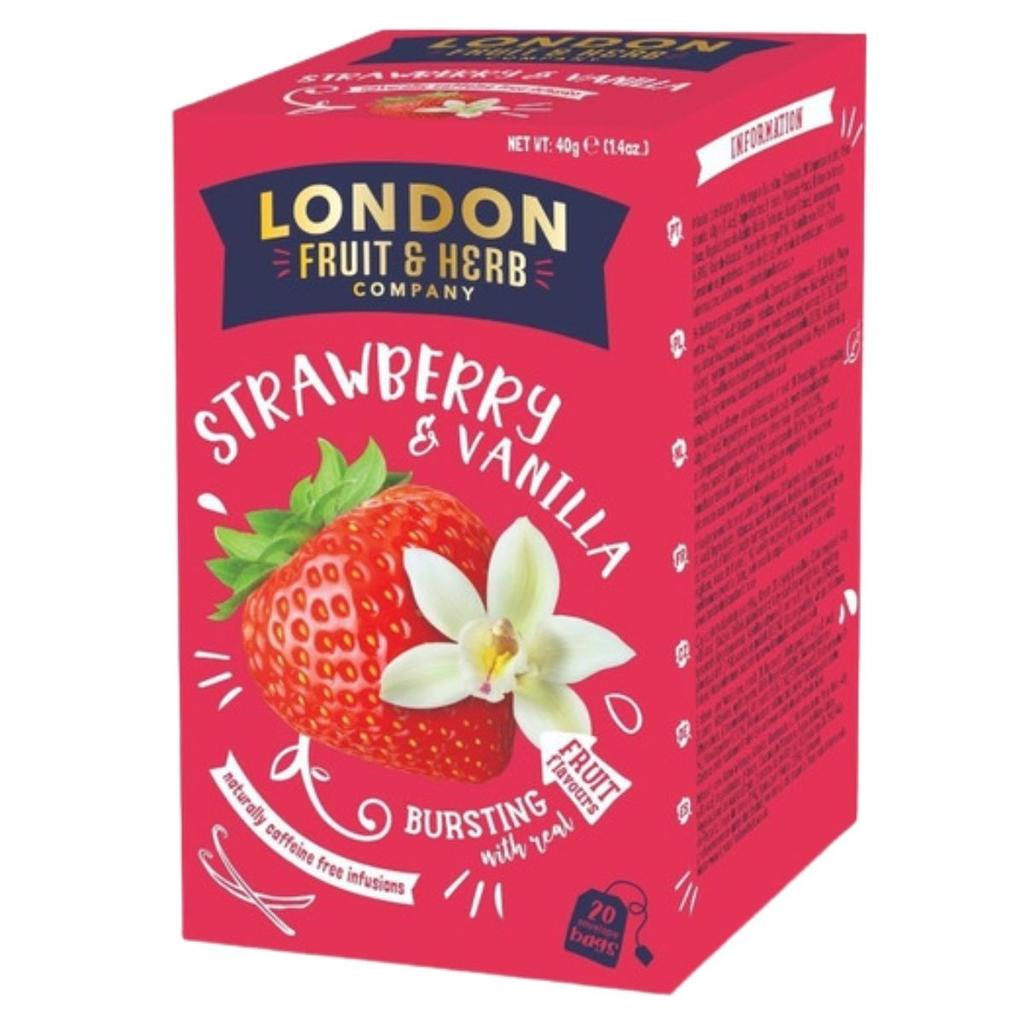TE LONDON FRUTILLA Y VAINILLA  20 SOBRES - Imagen principal