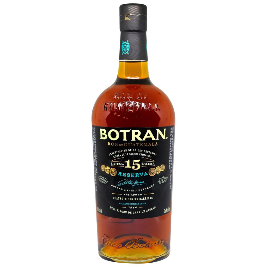 RON BOTRAN 15 AÑOS 750 ML - Imagen principal