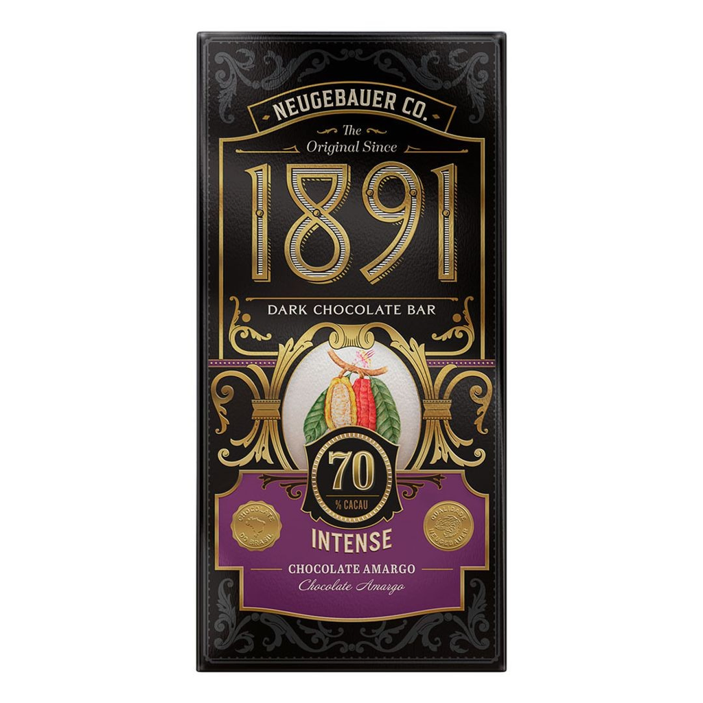 Tableta 1891 70 % intense 90 gr
