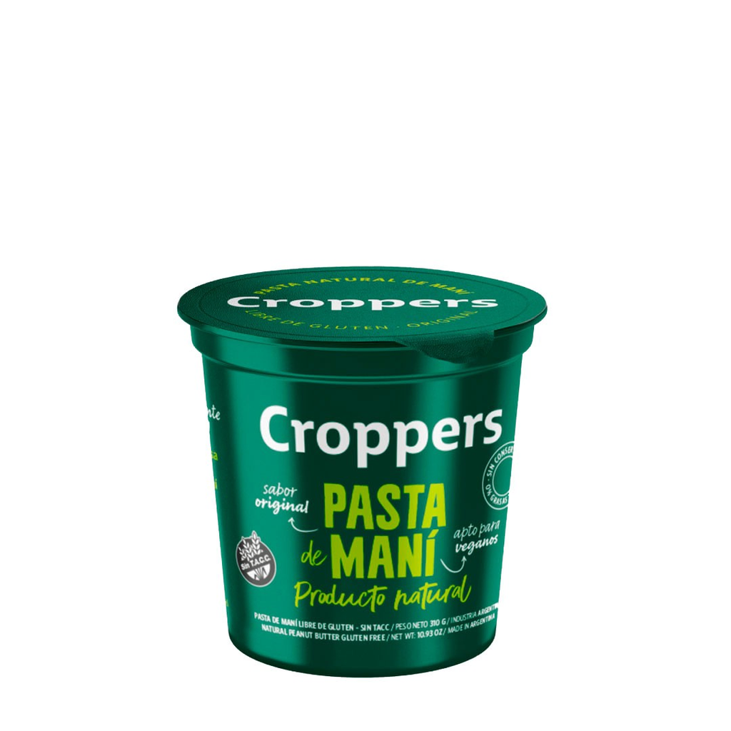 PASTA DE MANI CROPPERS 310 GR