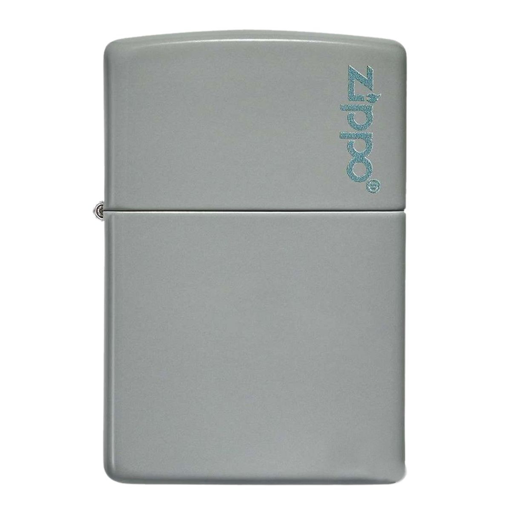 ZIPPO 49452 ZL FLAT GREY LOGO ZIPPO - Imagen principal