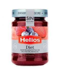 Mermelada helios diet frutas del bosque 280 gr