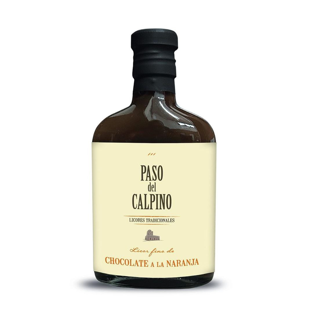 LICOR DE CHOCOLATE A LA NARANJA PASO DEL CALPINO 200 ML