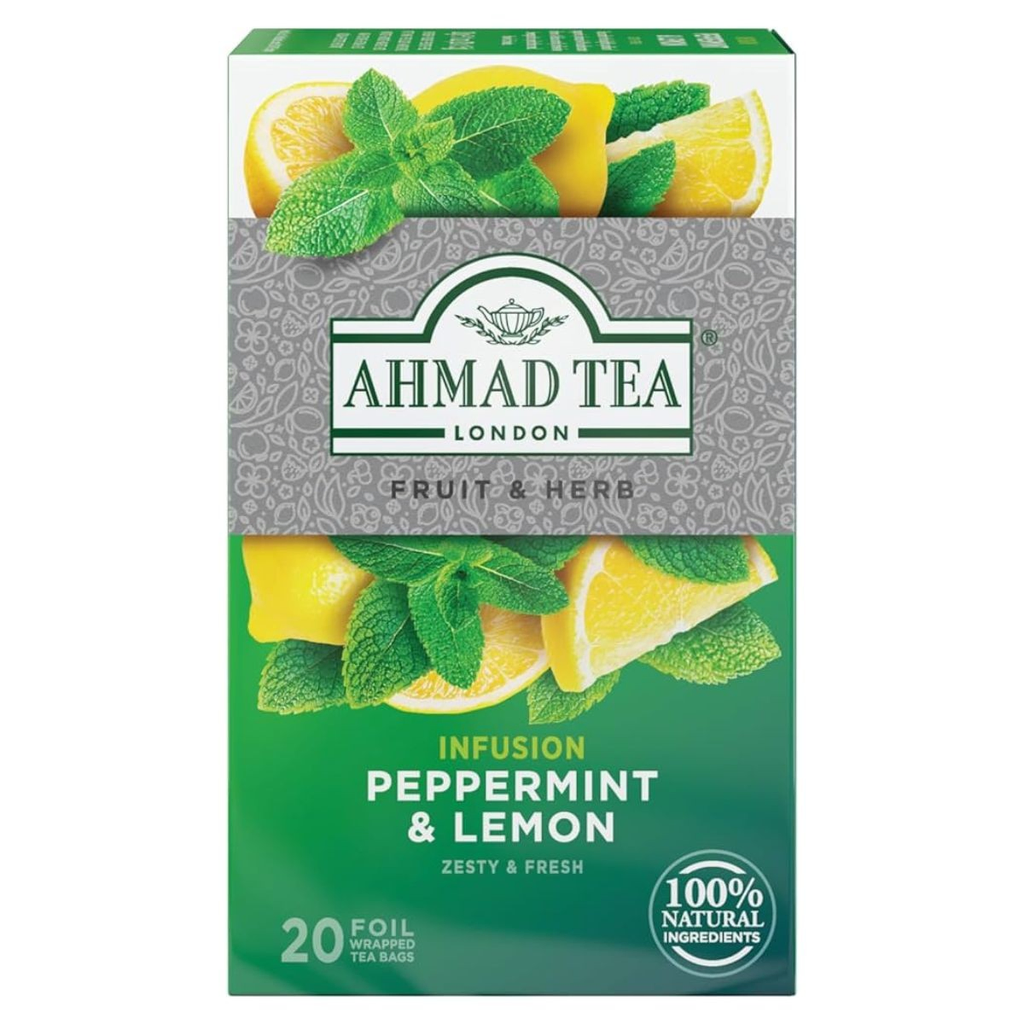 Te ahmad menta y limon 20 uni