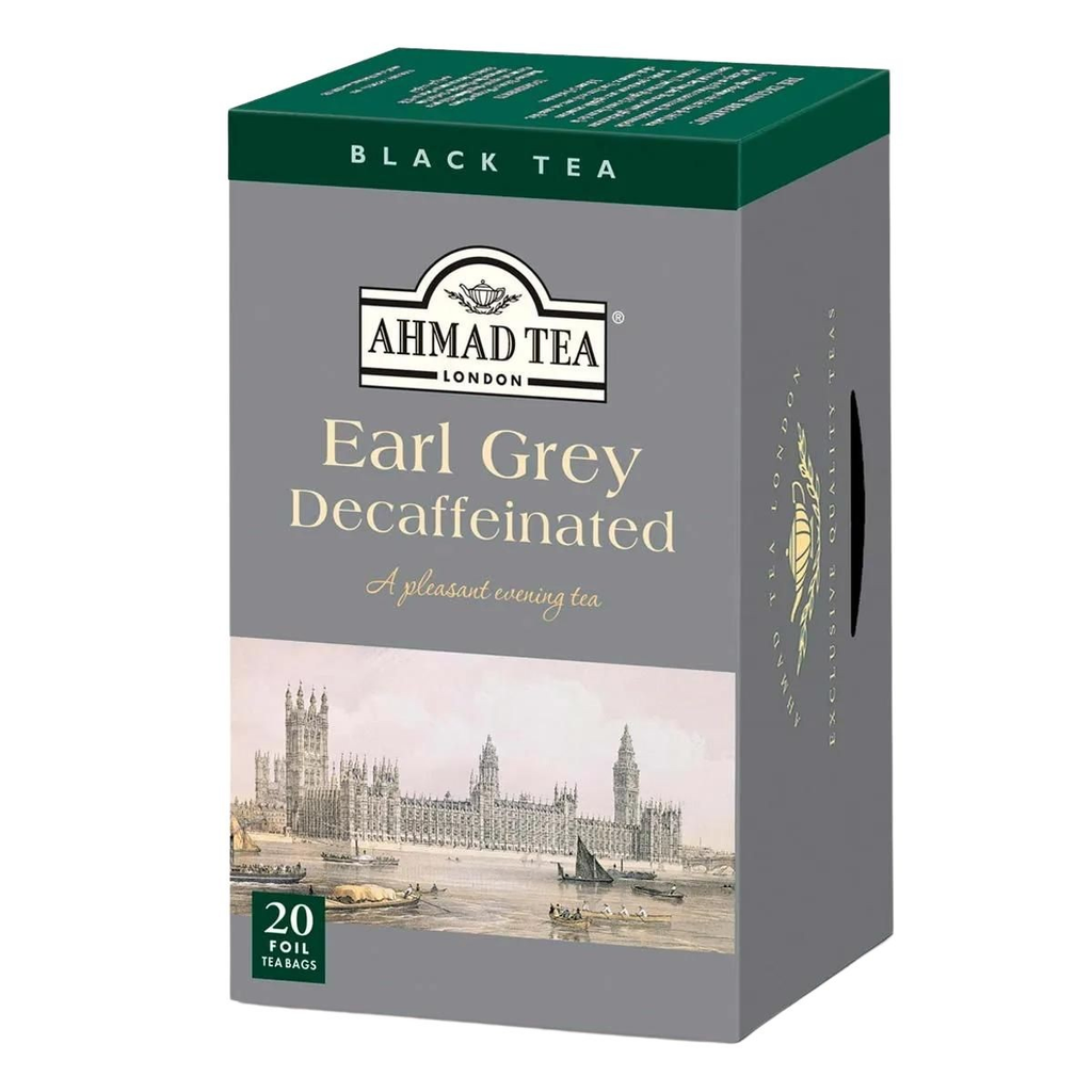 Te ahmad earl grey descafeinado 20 uni