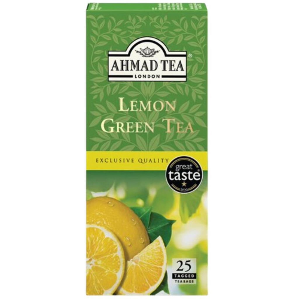Te ahmad verde y limon 25 sobres