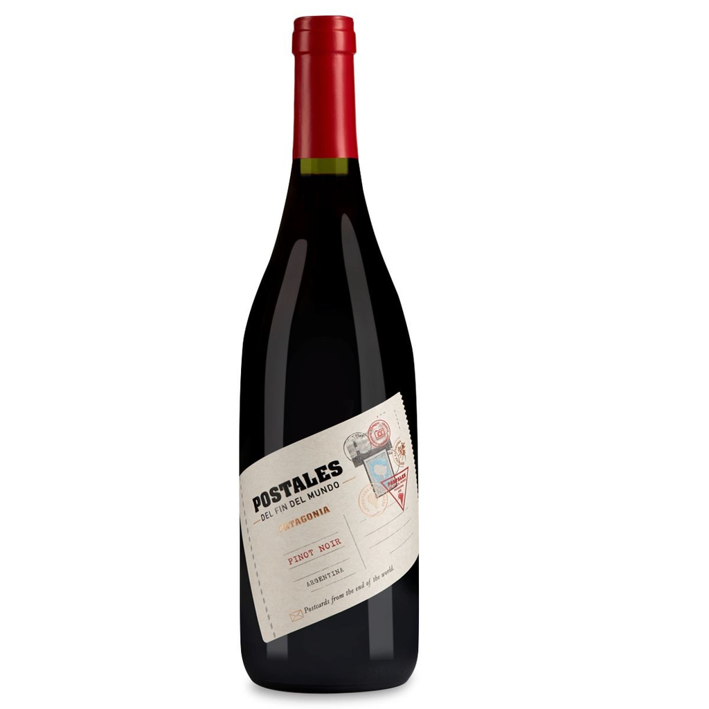 VINO POSTALES DEL FIN DEL MUNDO PINOT NOIR 750 ML