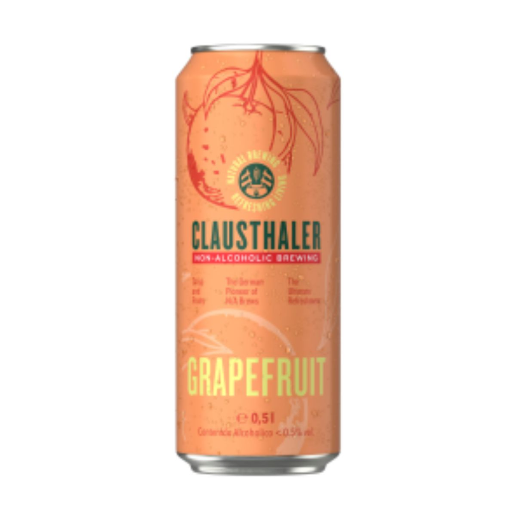 Cerveza clausthaler pomelo 500 ml