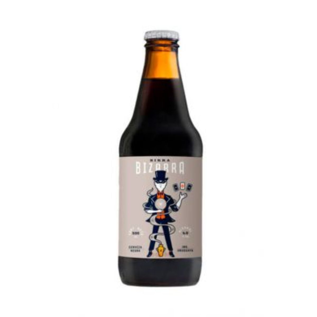 Cerveza bizarra breakfast stout negra 500 ml