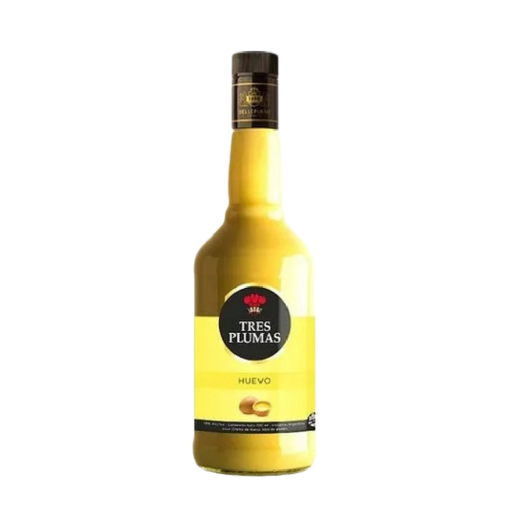 LICOR DE HUEVO TRES PLUMAS 700 ML - Imagen principal
