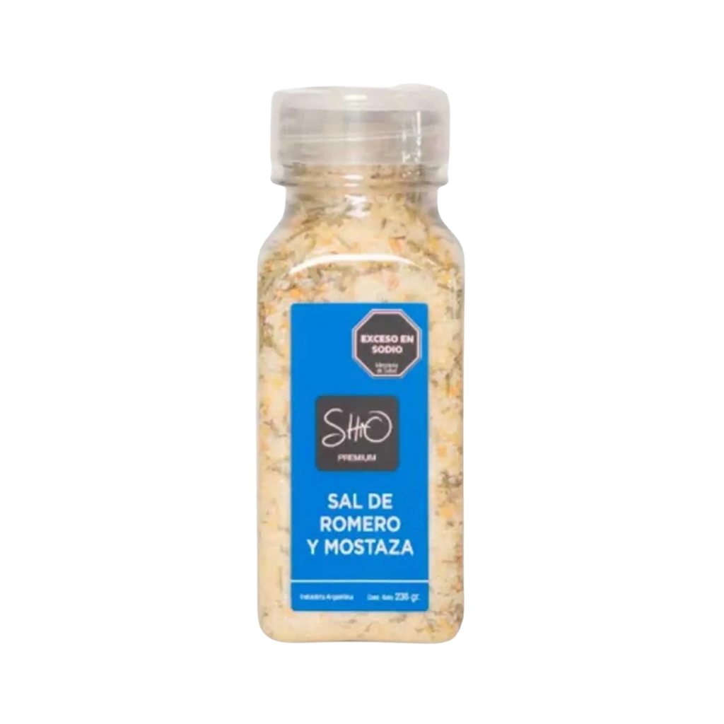 SAL SHIO MOSTAZA y ROMERO 236 GR