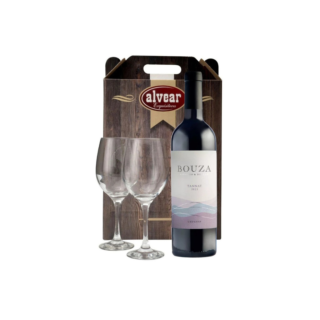 Vino bouza + 2 copas - Imagen principal