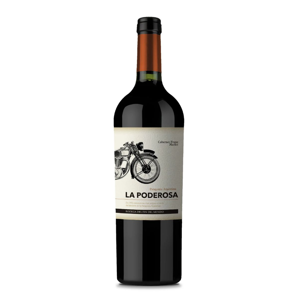 VINO LA PODEROSA CABERNET FRANC - MERLOT 750 ML - Imagen principal