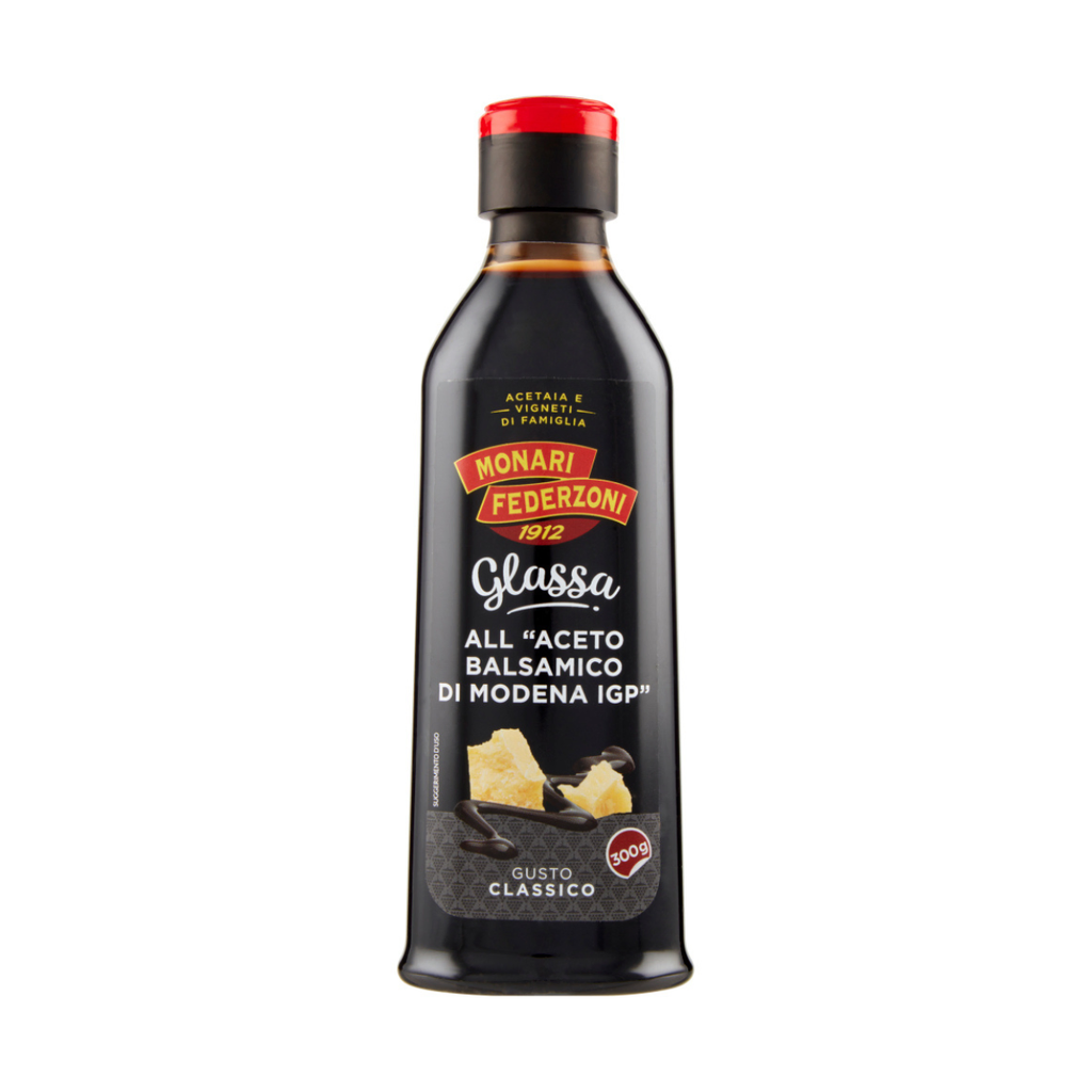 ACETO BALSAMICO MONARI GLASSA IGP 300 GR - Imagen principal