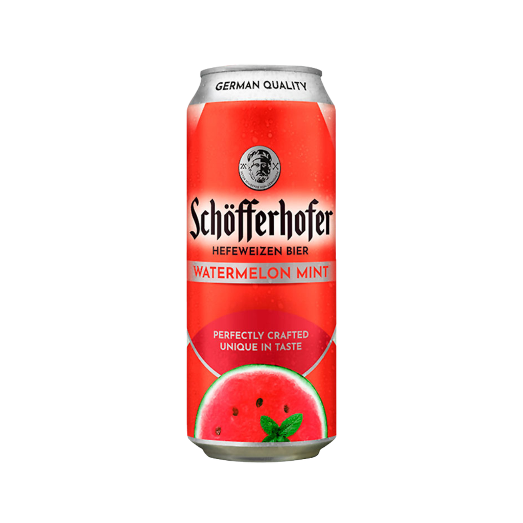 Cerveza schofferhofer sandia menta 500 ml lata - Imagen principal
