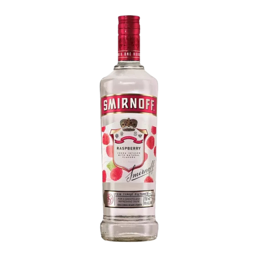 VODKA SMIRNOFF RASPBERRY 700 ML - Imagen principal