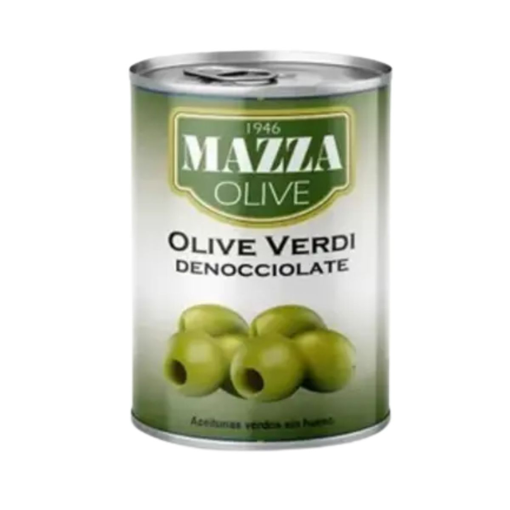 ACEITUNAS MAZZA VERDES SIN CAROZO 397 GR - Imagen principal