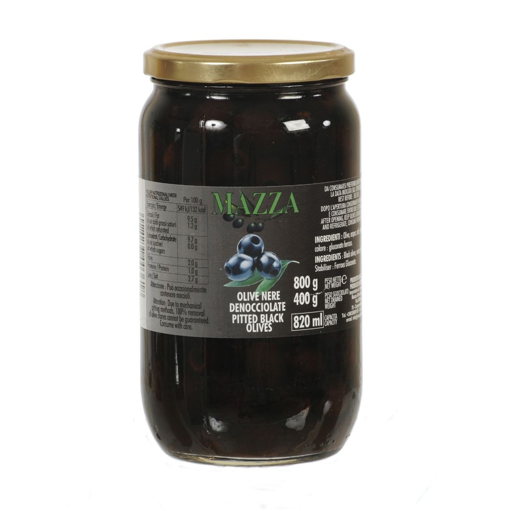ACEITUNAS MAZZA NEGRAS SIN CAROZO 720 ML - Imagen principal