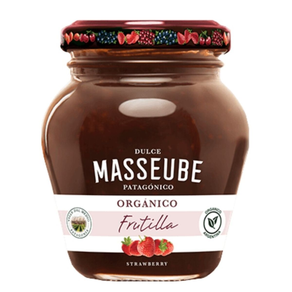 MERMELADA MASSEUBE FRUTILLA  ORGANICA 350 GR - Imagen principal