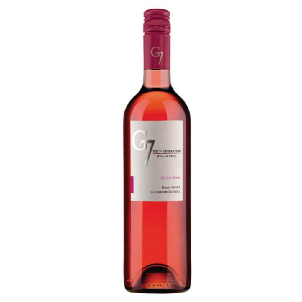 VINO G 7 MERLOT ROSE 750 ML