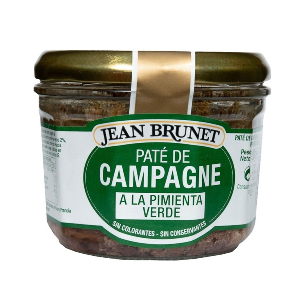 PATE J.BRUNET CAMPAGNE PIMIENTA VERDE 180 GR - Imagen principal