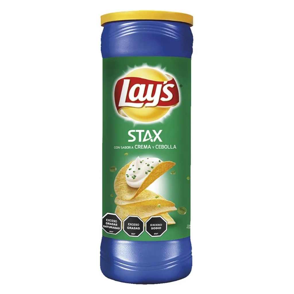 PAPAS LAYS STAX CEBOLLA 156 GR - Imagen principal