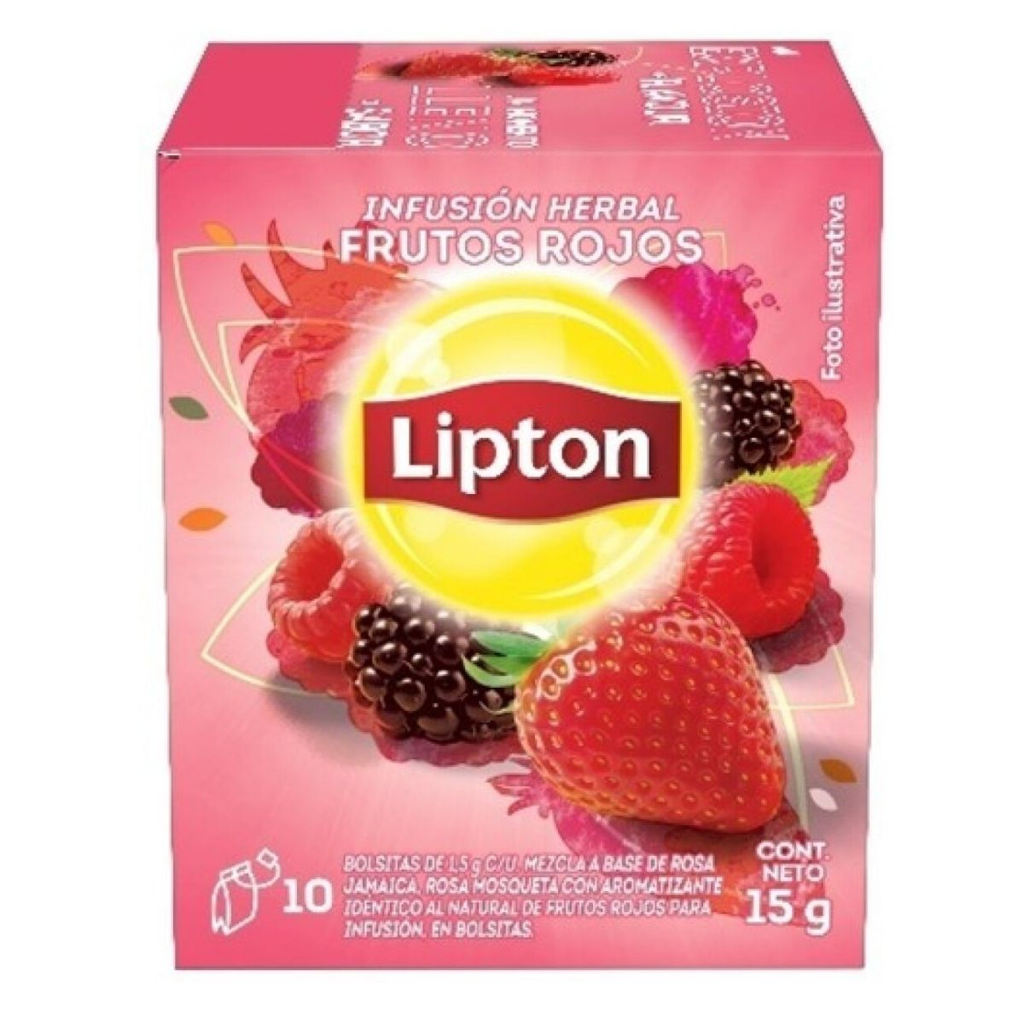TE LIPTON FRUTOS ROJOS 10 SOBRES INFUSION - Imagen principal
