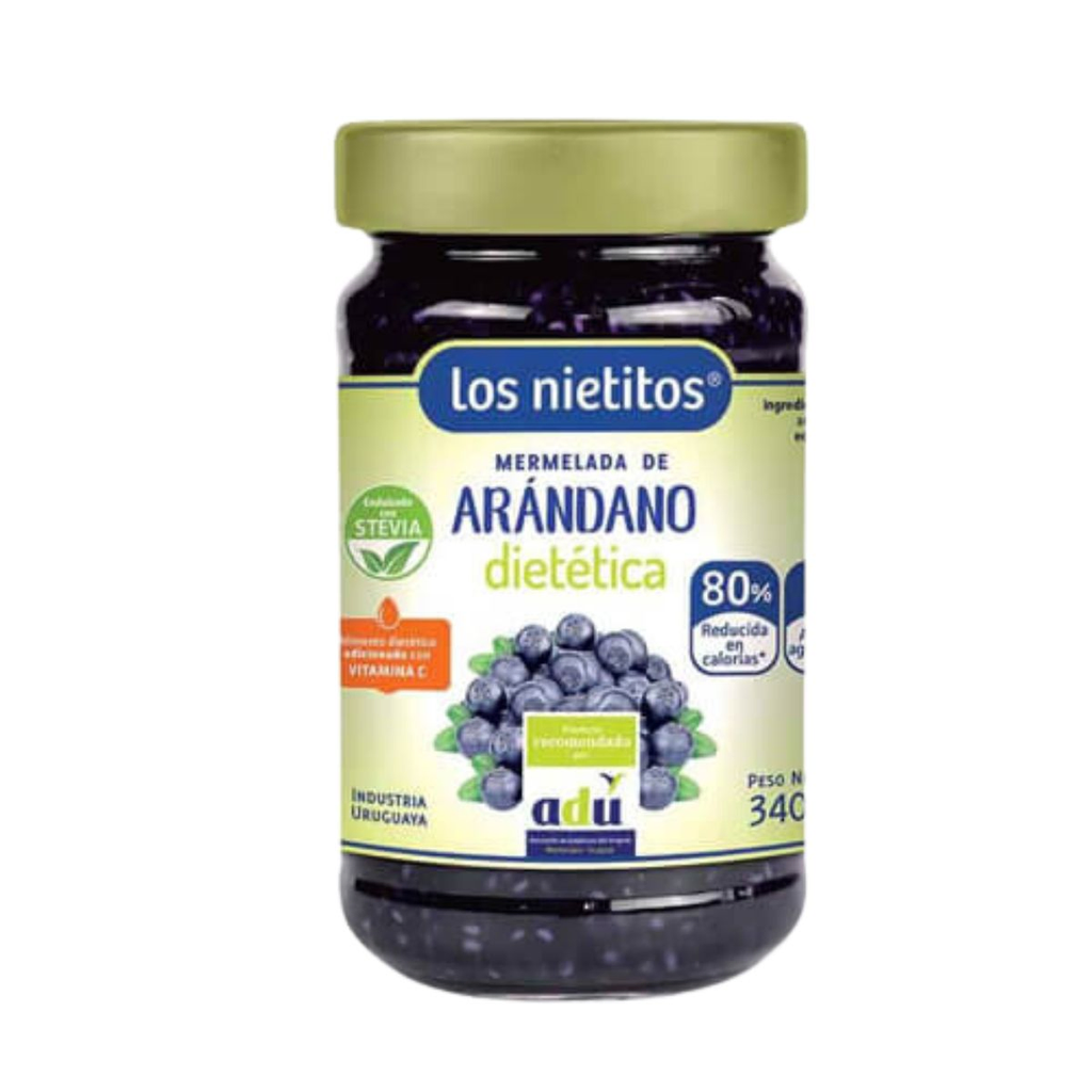 MERMELADA LOS NIETITOS ARANDANO DIET 240 GR