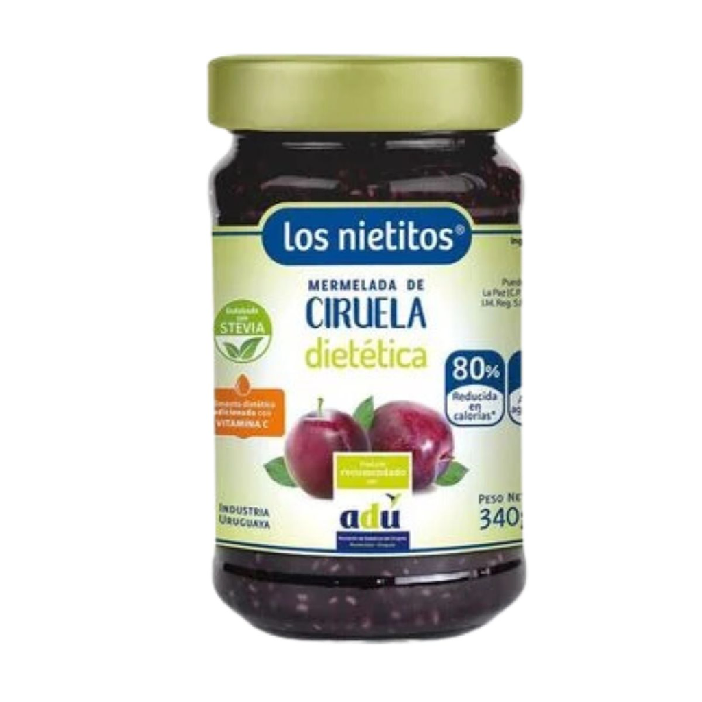 MERMELADA LOS NIETITOS CIRUELA DIET 340 GR