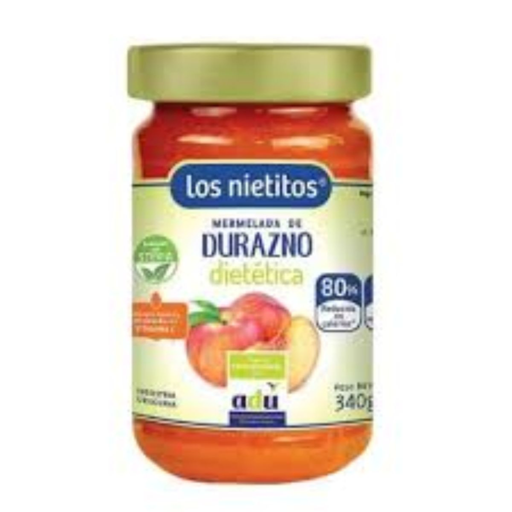 MERMELADA LOS NIETITOS DURAZNOS DIET 340 GR - Imagen principal