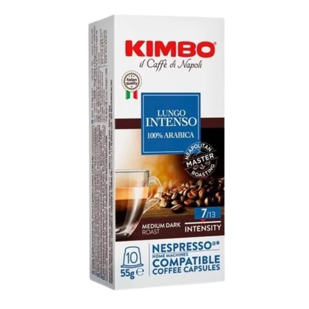 CAPSULAS KIMBO LUNGO INTENSO NESPRESSO 10 UNI - Imagen principal